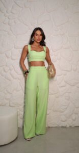 Conjunto Constanza -verde lima