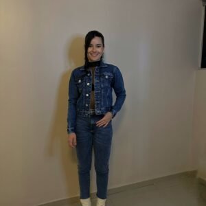 Jaqueta Jeans -brilhos