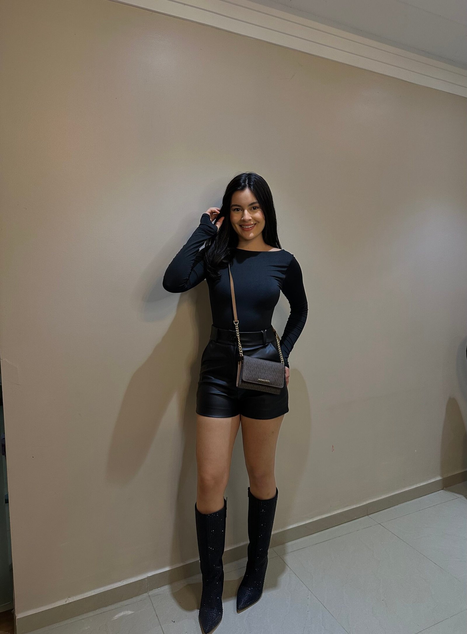 Short Courino -preto