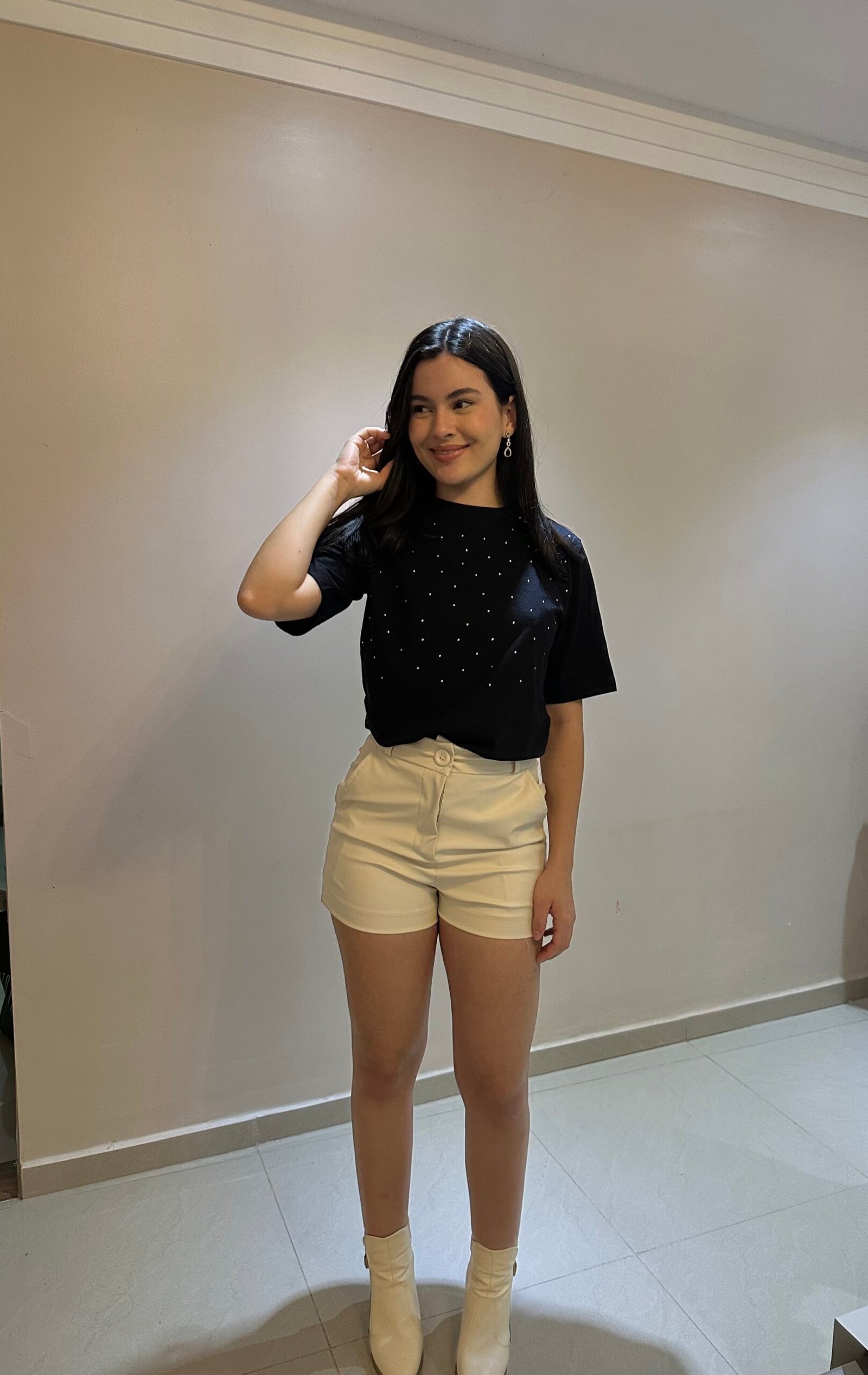 Short Courino -branco off