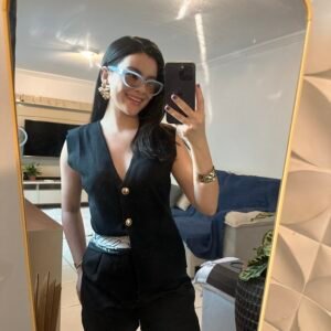 Colete Alicia- preto